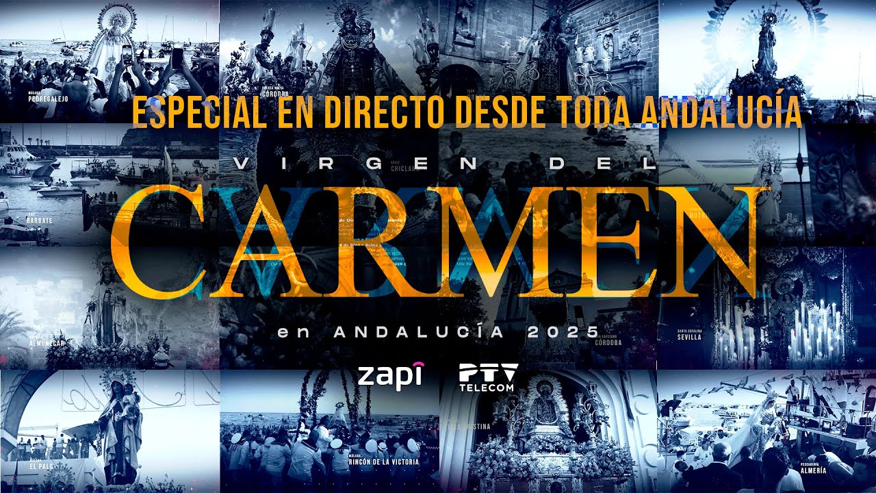 🔵 EN DIRECTO | Especial día del Carmen en Andalucía | ALMERÍA | #ElCarmenPTV25