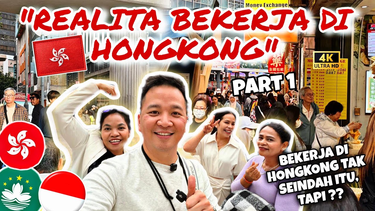 REALITA BEKERJA DI HONGKONG,. BEKERJA DI HONGKONG ITU TAK SEINDAH ITU TAPI???