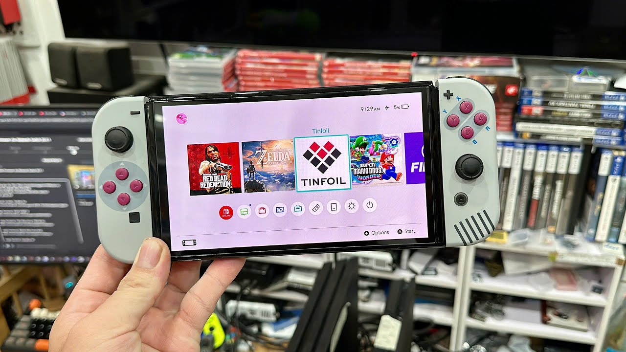 Hướng dẫn Update Firmware cho Nintendo Switch 20.0.1