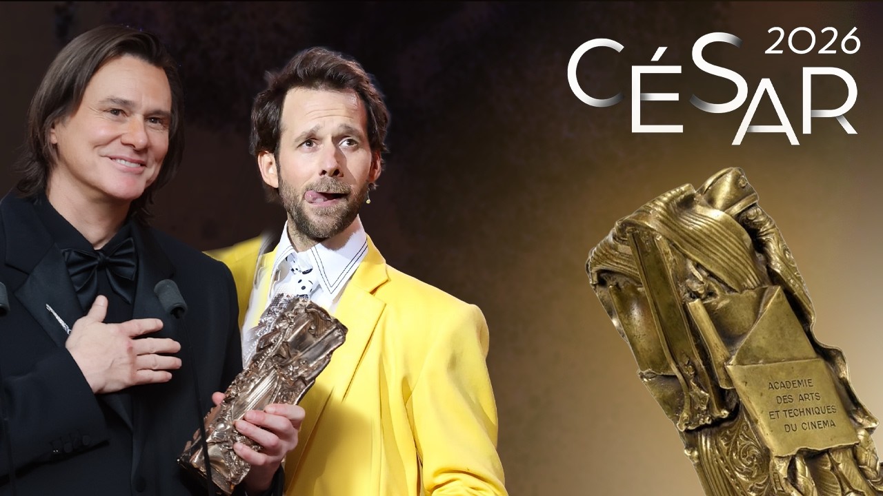 Benjamin Lavernhe, Jim Carrey, le palmarès : le débrief des César 2026