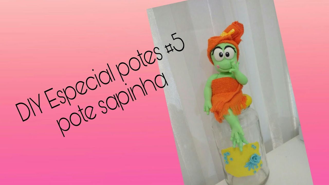 DIY - Especial potes #5 pote sapinha