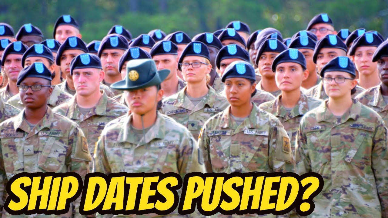 CANCELLED ARMY SHIP DATES & CALIFORNIA SCHOOLS?