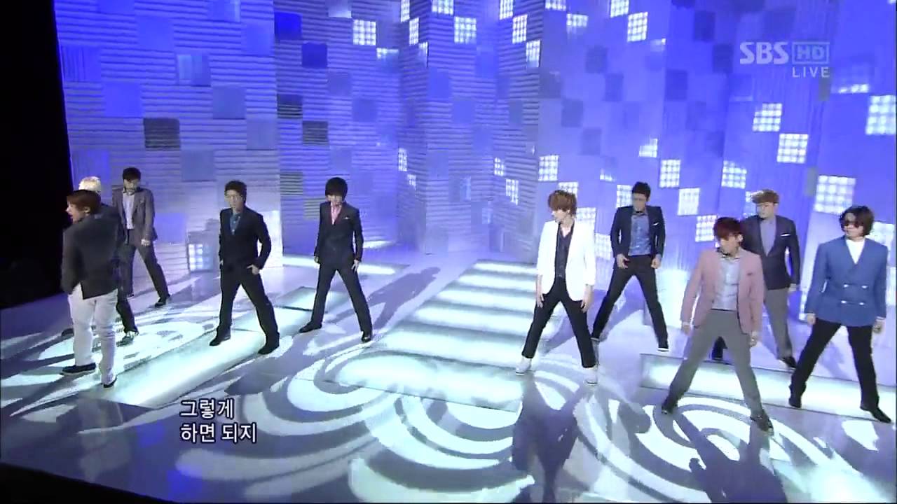 [SBS] Популярная песня Super Junior: Mr.Simple (inkigayo 110807)