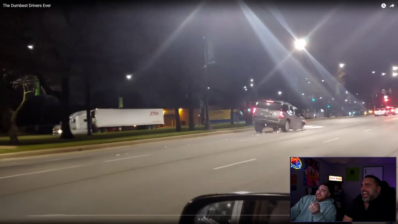 LosPollosTV and Wad react to The Dumbest Drivers Ever!
