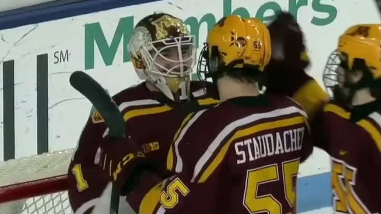 Minnesota Golden Gophers Highlights Vs Penn State Nittany Lions 2/19/22 Men's Ice Hockey