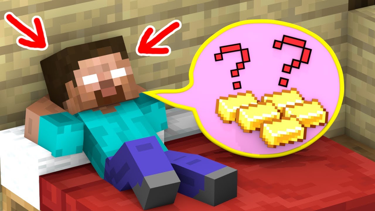 Herobrine Thinks About How To Make Money - Minecraft Animation