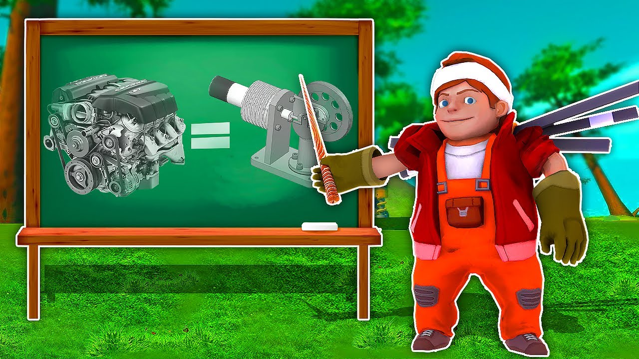 Я СДЕЛАЛ НОВЫЙ ДВИГАТЕЛЬ в Scrap Mechanic