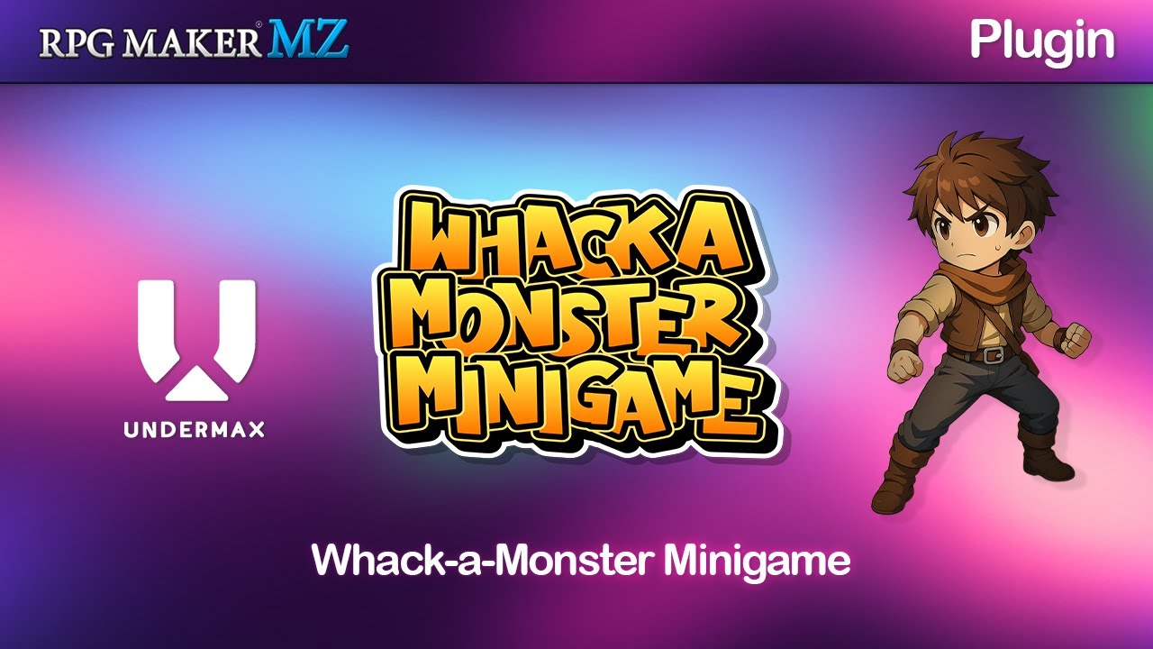 RPG MAKER MZ Plugin: Whack a Monster Minigame