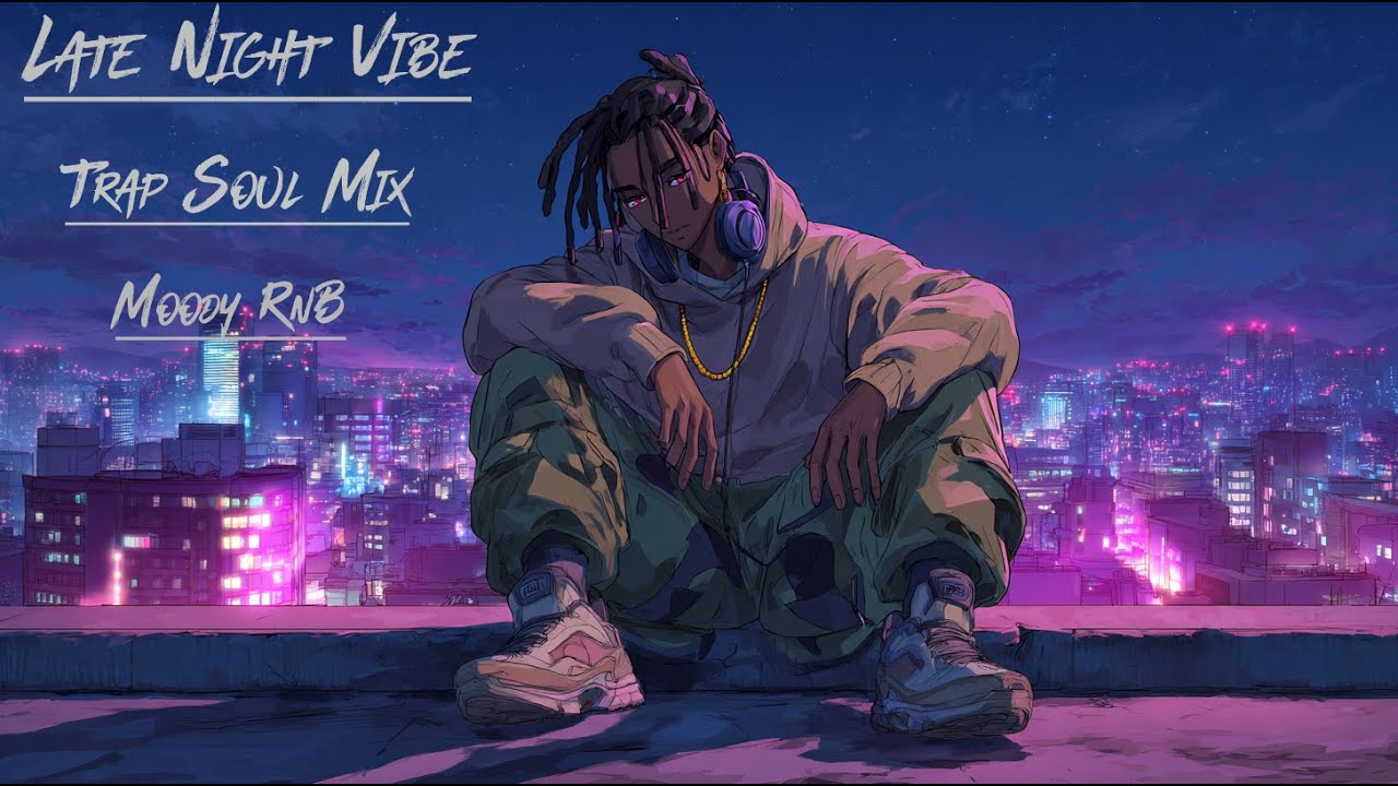 A Mix For Study Nights | Trap Soul Mix, Late Night Vibes, Moody R&B | feel be soul