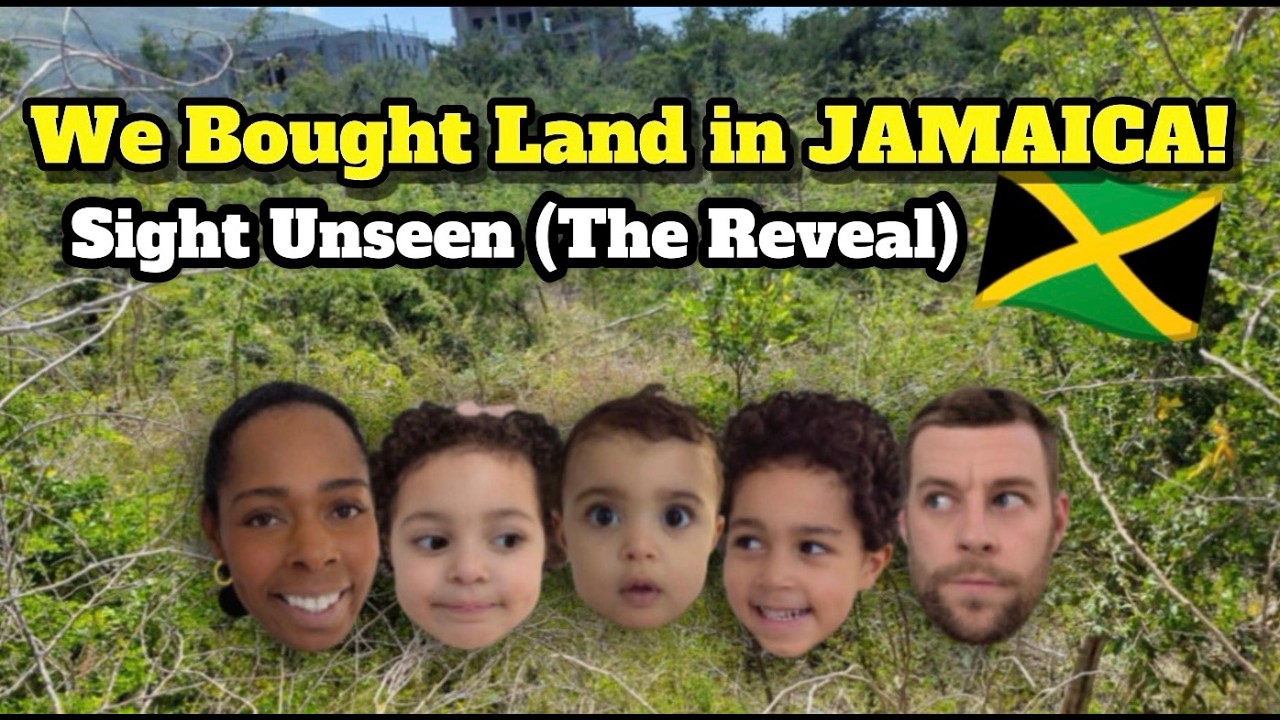 We Bought Land in Jamaica (using a website) 🇯🇲 | Seeing Our Land for the First Time !!!