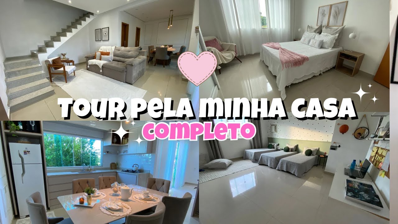 Tour pela minha casa!!! 🏡 | Nossa casinha Própria 💕
