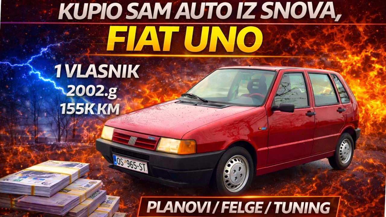 Kupio sam auto iz snova FIAT UNO
