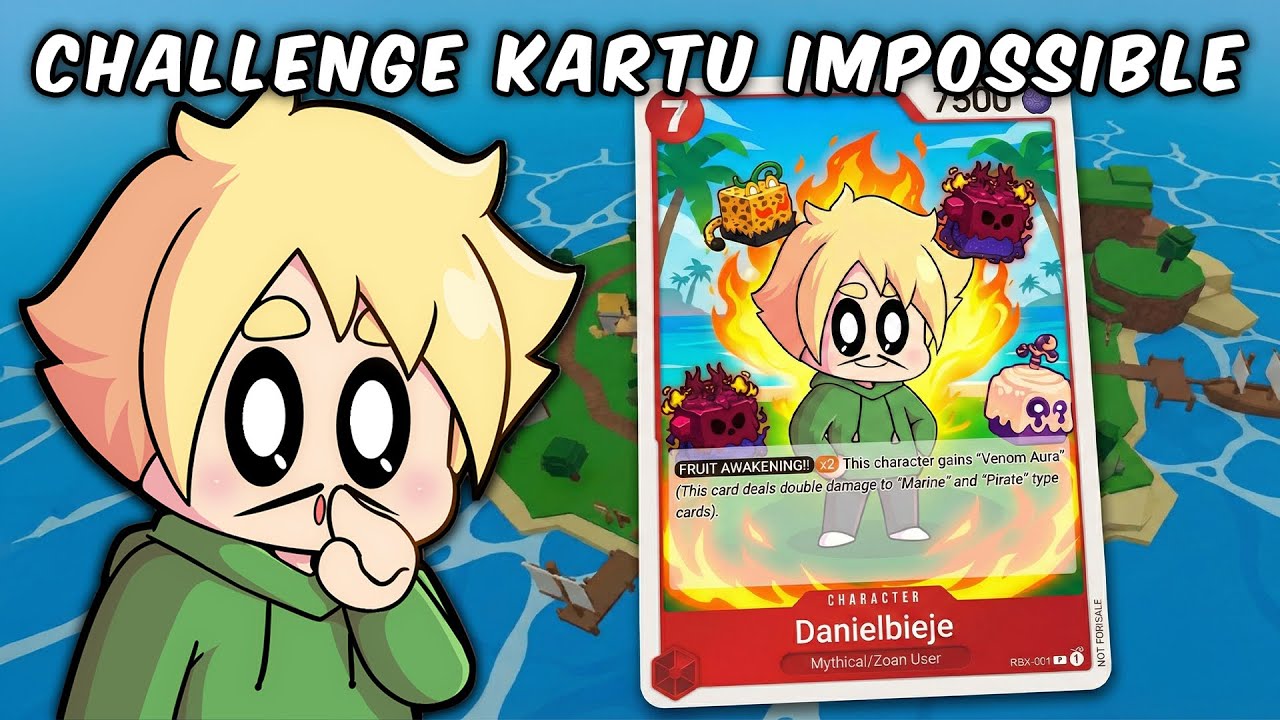 Challenge KARTU One Piece TERSULIT di Blox Fruits!!