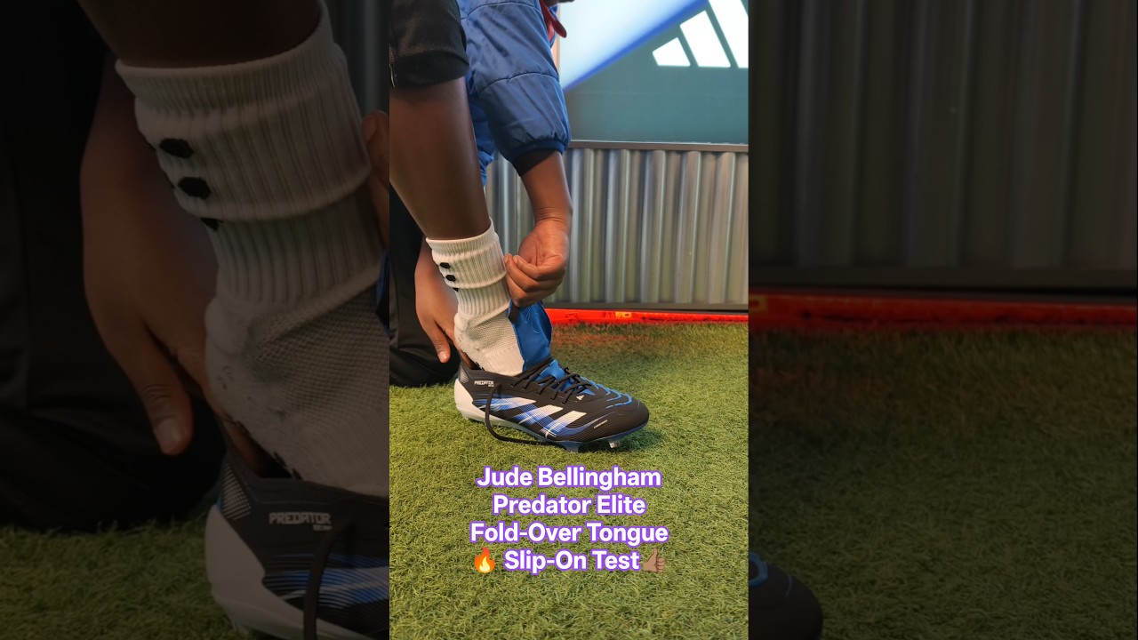Trying the JB Predator Elite Fold-Over Tongue 👟🔥 Which One for Christmas? 🎁