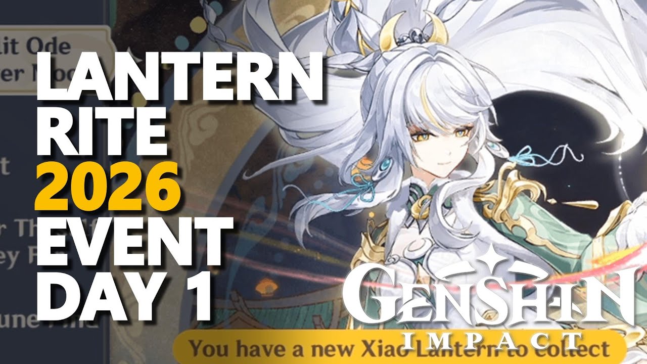 Lantern Rite EVENT 2026 DAY 1 Genshin Impact