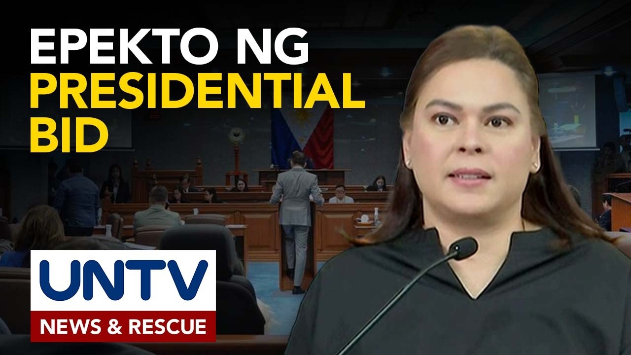 Ilang senador, ibinahagi ang epekto ng 2028 bid declaration ni VP Duterte sa impeachment