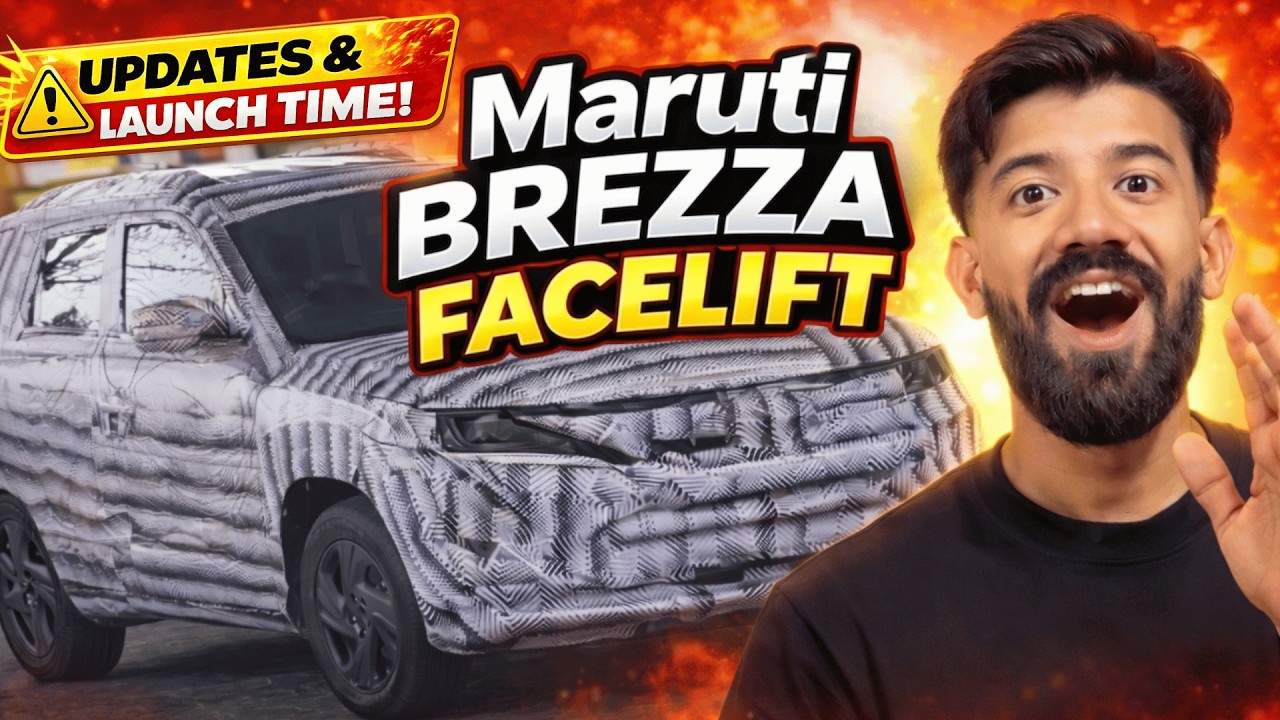 Maruti Suzuki Brezza Facelift Launch ❤️&zwj;🔥 Digital Cluster, ADAS & Full Boot Space CNG 😱 Wait or Buy?