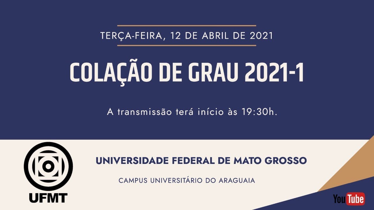 Colação de Grau 2021/1