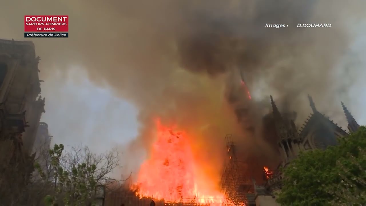 Katedra Notre-Dame - pożar i odbudowa
