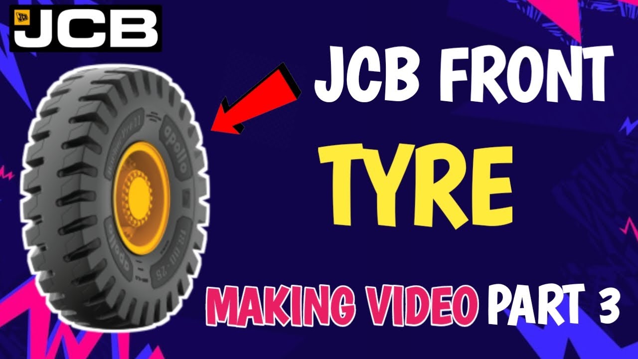 JCB🚜🚜 tyre makeing video part 3 🥵🥵