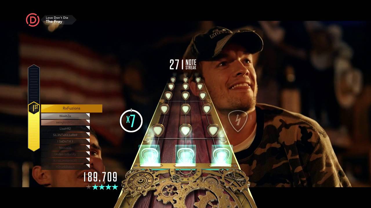 Love Don't Die - The Fray FC 100% (Guitar Hero Live)