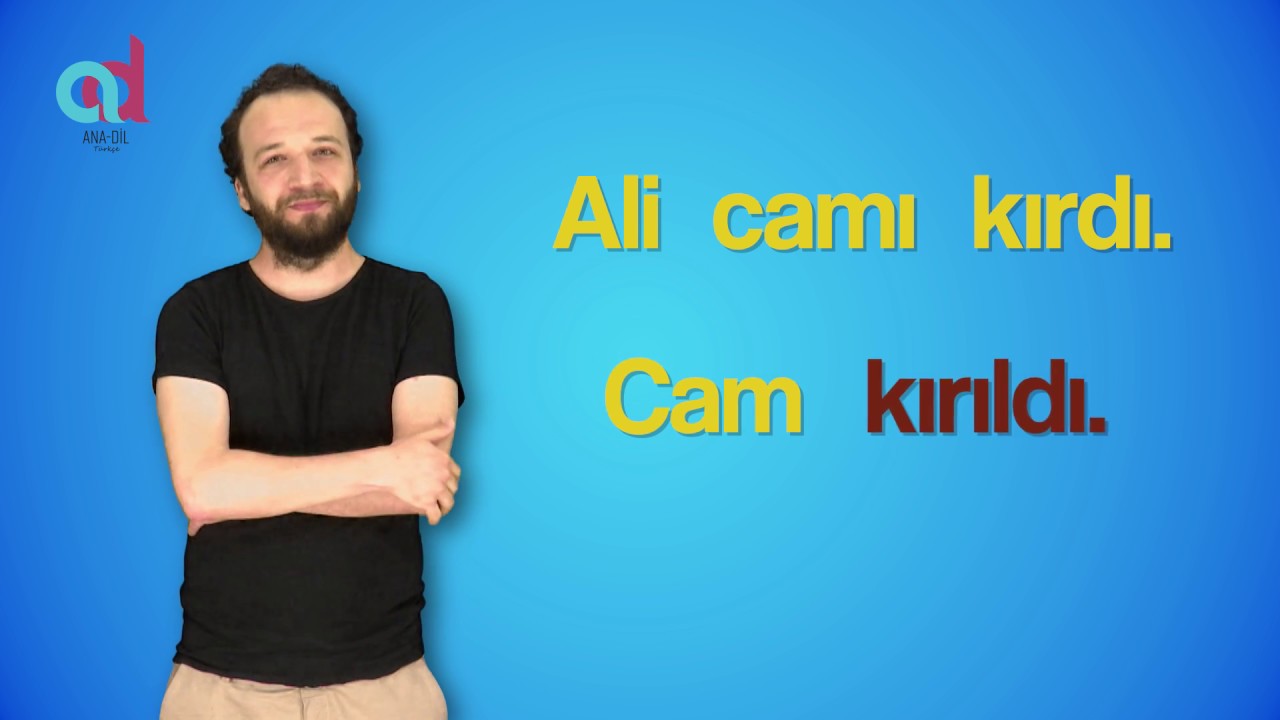 Etken - Edilgen | Active - Passive |  Learn Turkish | #3