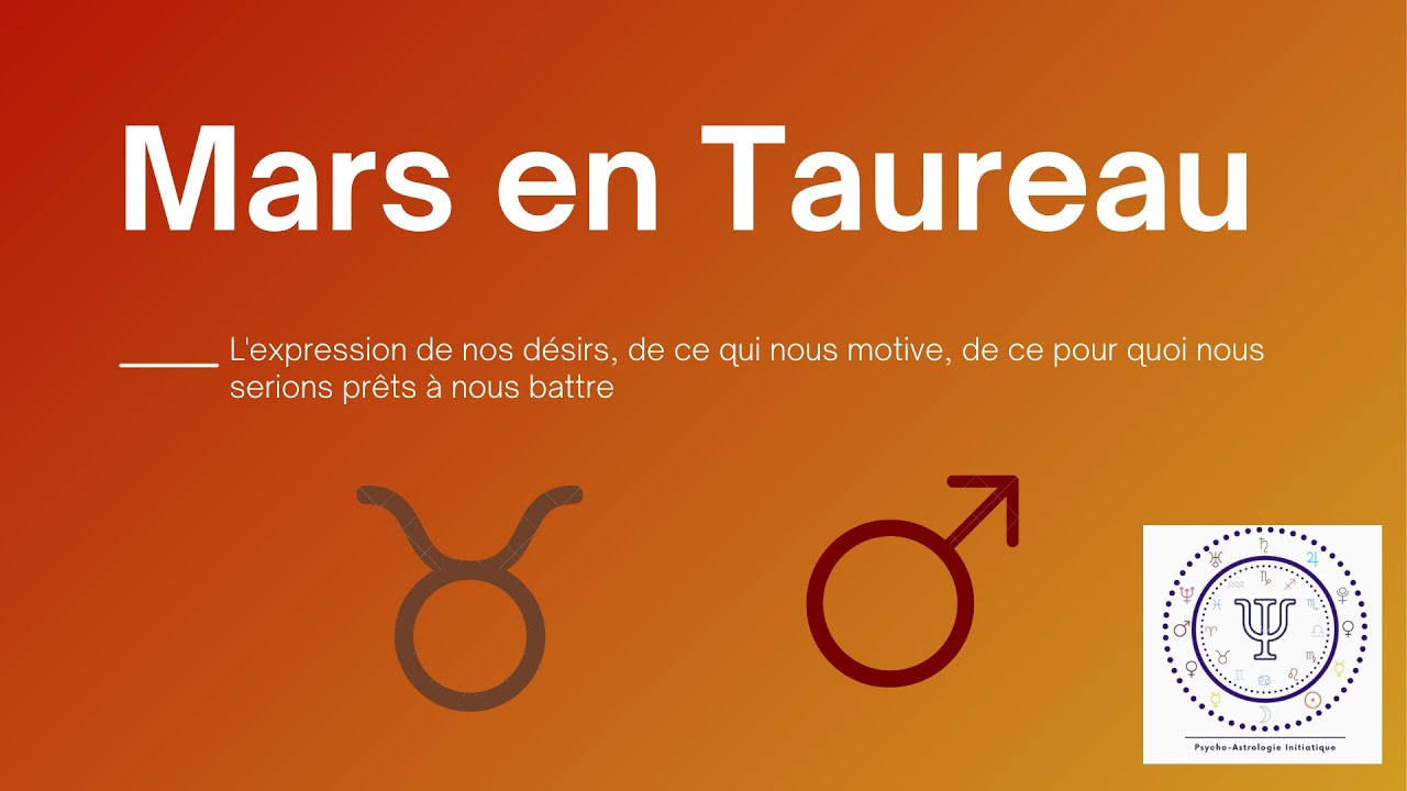 Mars en Taureau