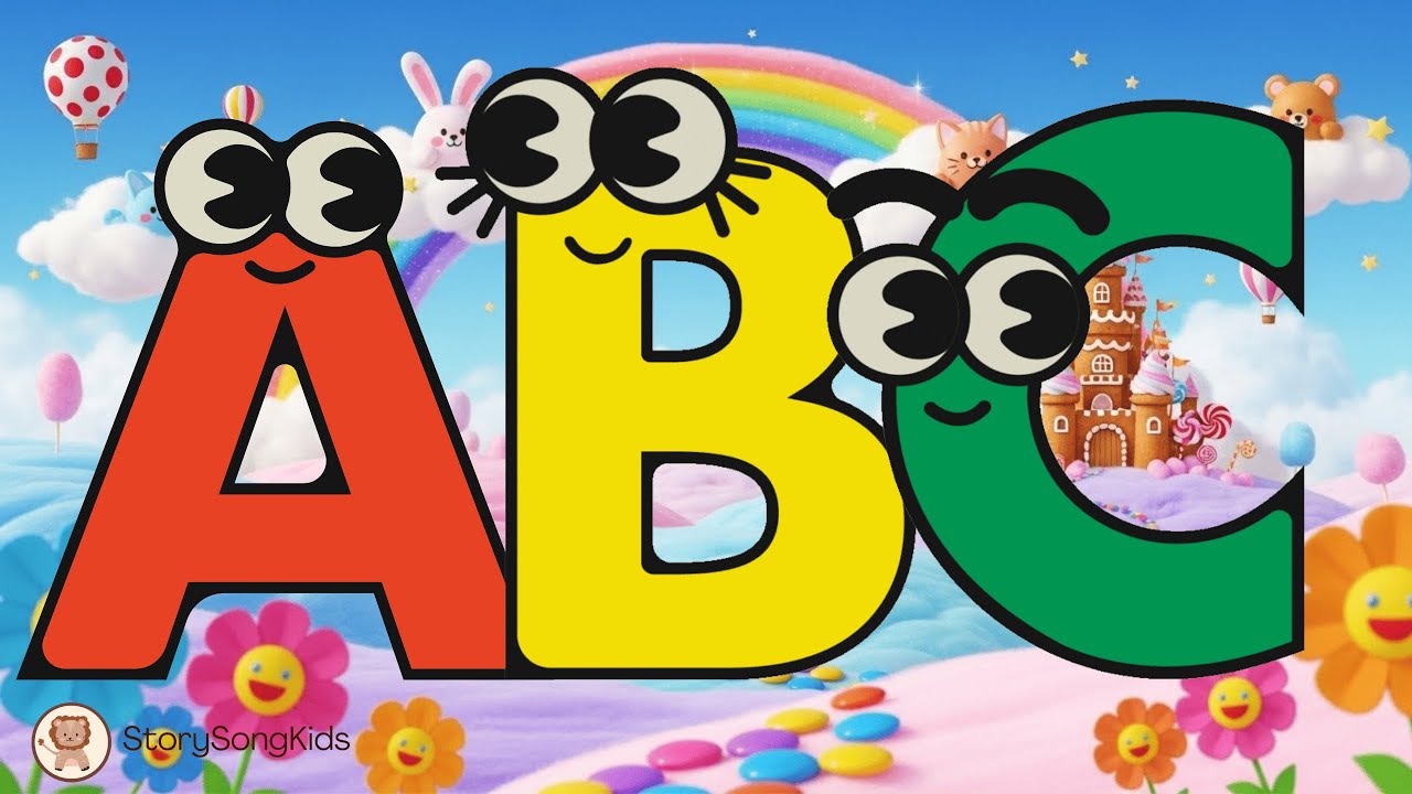 Learn ABC Alphabet for Children | ABC Song | StorySongKids  - Nursery Rhymes