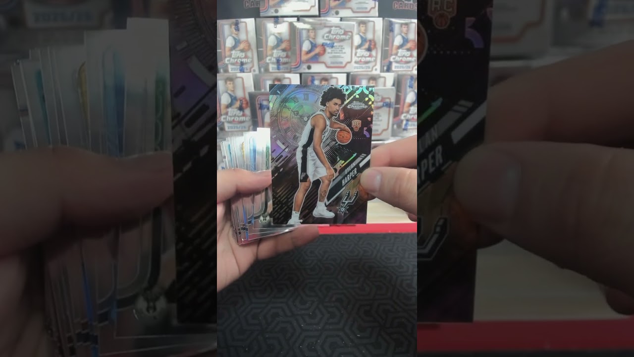 #A152- 25-26 TOPPS CHROME BASKETBALL BLASTER CASE BREAK