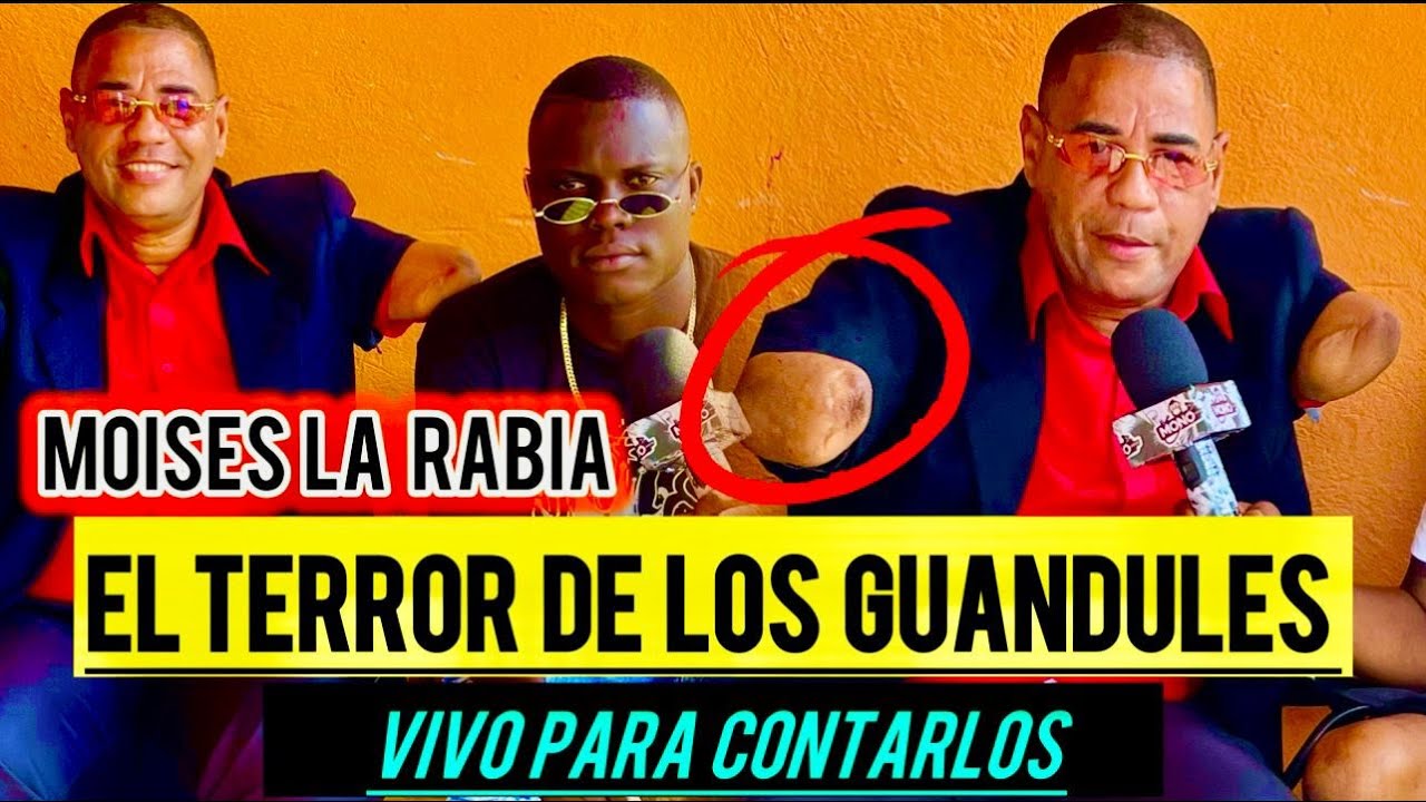 MOISSE LA RABIA EL TERROR DE LOS GUANDULES VIVO PARA CONTARLOS NUNCA LE TUBO MIEDO A LA MUERTE