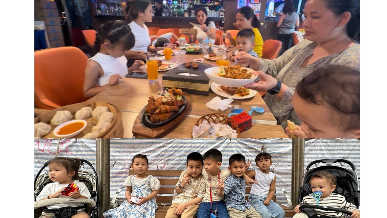 Dai &dd bata hami lai lunch in blue ocean/ West Kowloon ghumgham ❤️