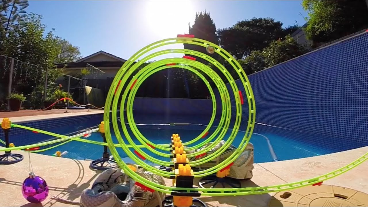 Epic Christmas Marble Run