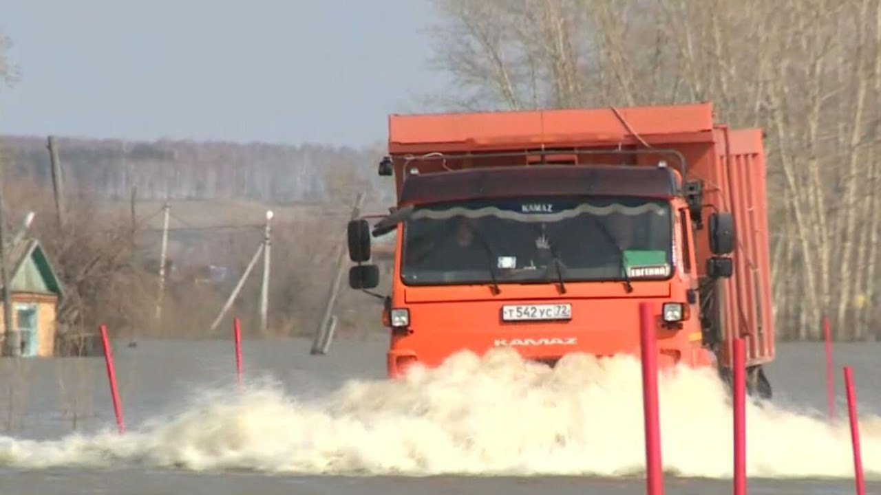 В соседнюю Тюменскую область пришла большая вода