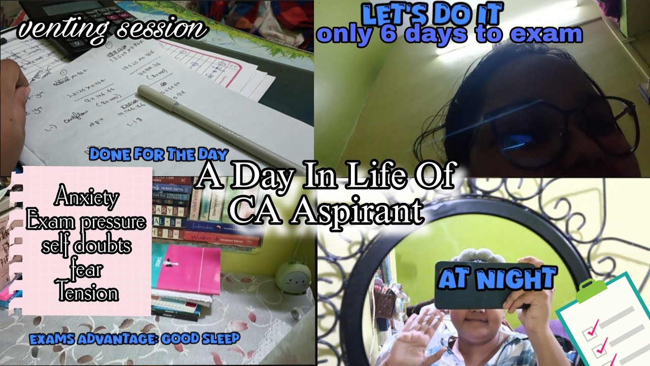 A day in life of CA Aspirant📚📝 (CA inter September 2025) TOO MUCH PRESSURE!!!!⚡😭☠️