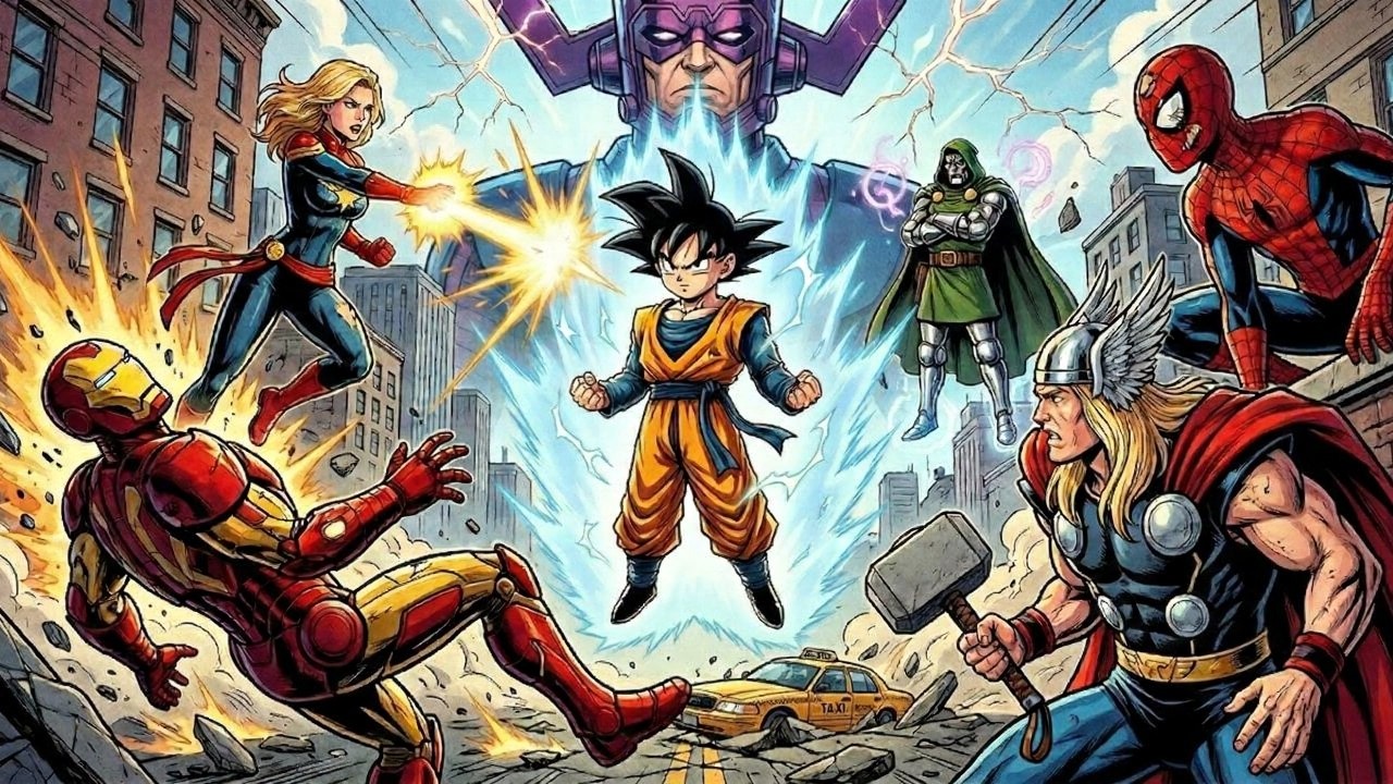 WHAT IF GOTEN ARRIVED IN MARVEL UNIVERSE?