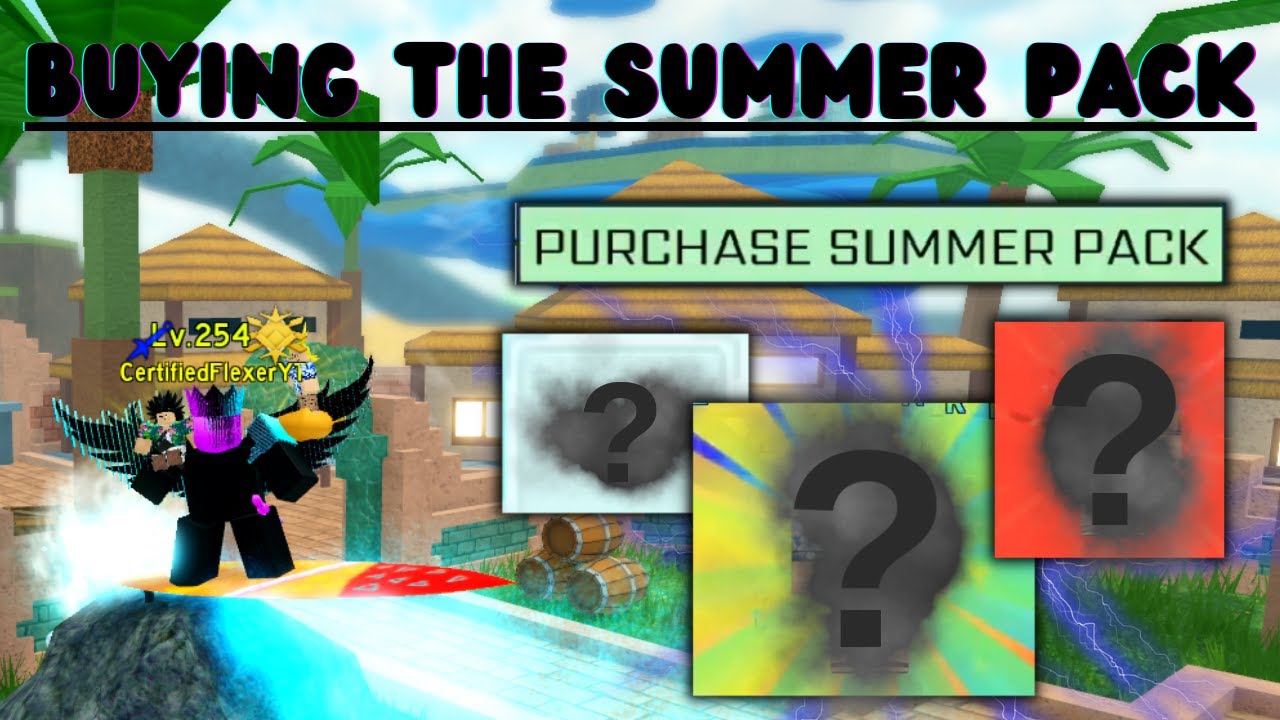BUYING THE SUMMER PACK ON ALL STAR TOWER DEFENCE (INSANE MOUNT)
