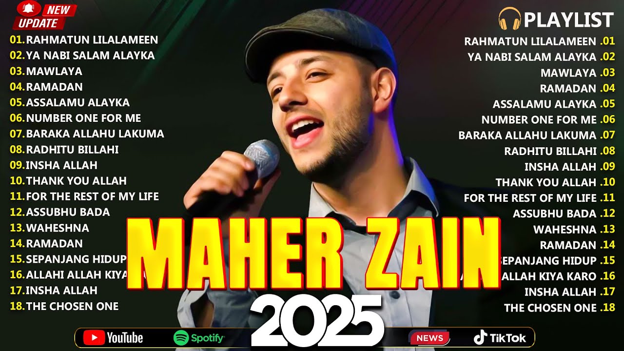 Kumpulan Lagu Sholawat 🌜 Maher Zain Full Album 2026 🌼 أغاني ماهر زين التي يجب عليك الاستماع إليها