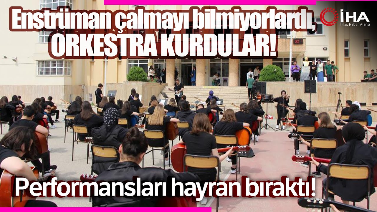 Enstrüman Çalmayı Bilmiyorlardı, Şimdi 140 Kişilik Orkestra Oluşturdular