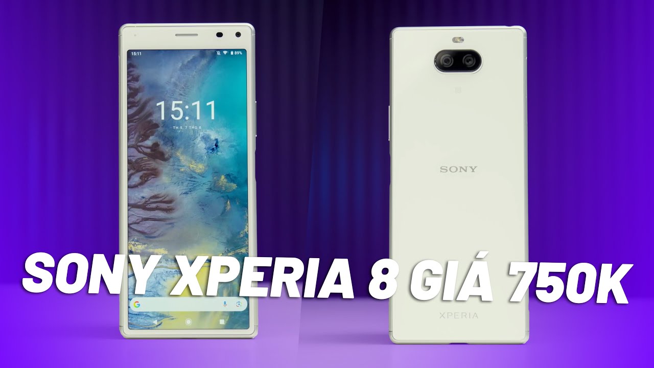 Bất Ngờ Sony Xperia 8 Giá 750K Shopee - Dùng Hay Vãi, Màn Hình Đẹp, Thiết Kế Đẹp, Kháng Nước IP68