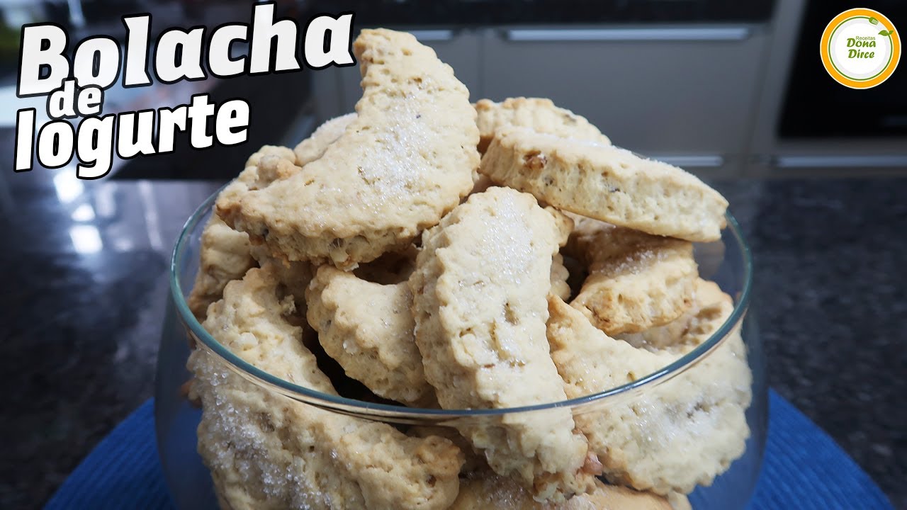 BISCOITO OU BOLACHA ? | BOLACHA DE IOGURTE CASEIRA | BISCOITO DE IOGURTE CASEIRO | BOLACHINHA #971