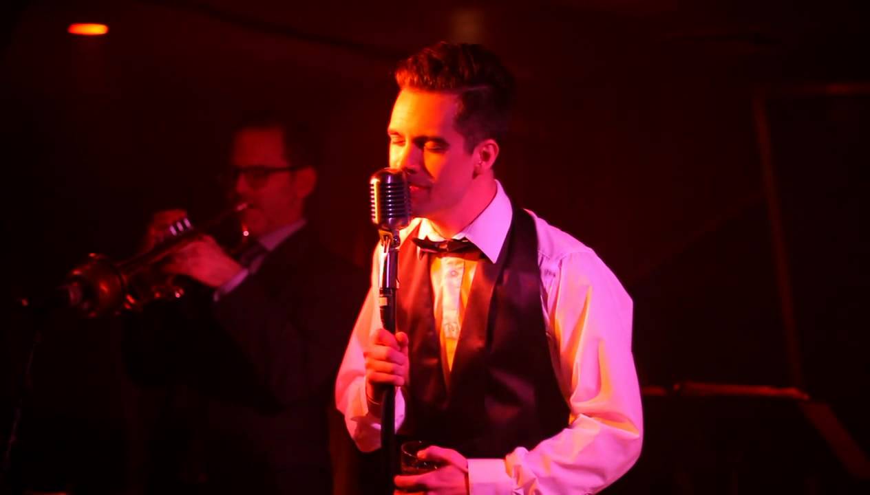 Brendon Urie visits Manderley Bar