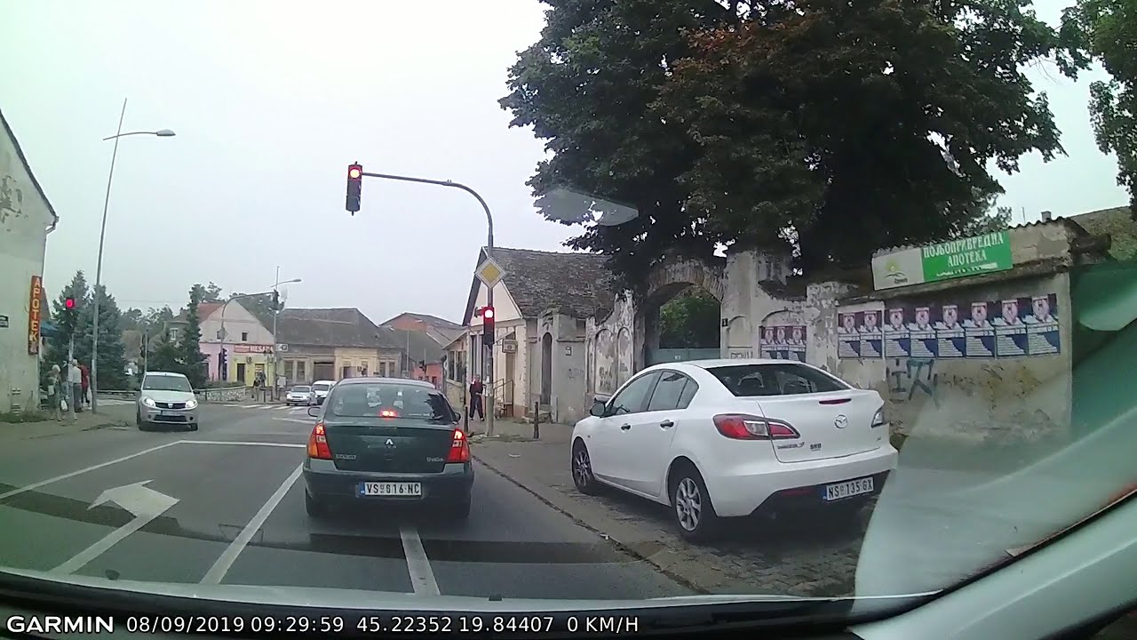 DRIVE #754: Petrovaradin-Beočin-Neštin (Serbia)-Ilok (Croatia) (timelapse 4x) *Read Description*