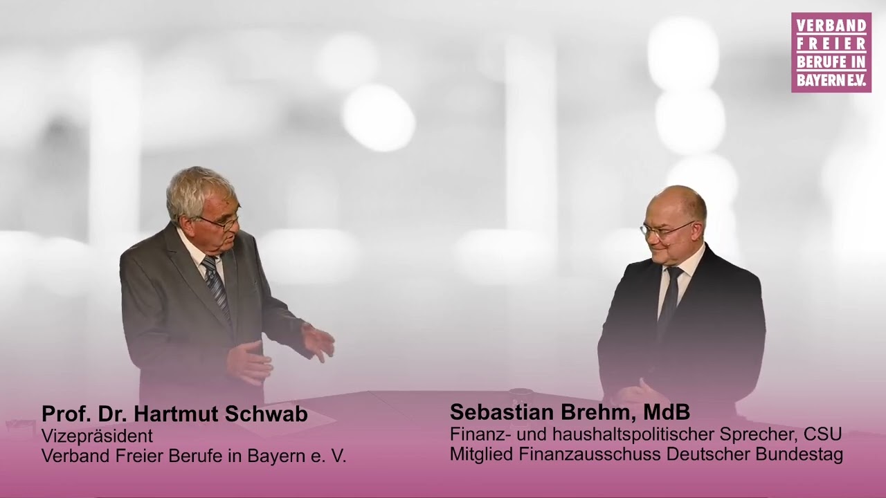 VFB im Gespräch mit MdB Sebastian Brehm, CDU/CSU