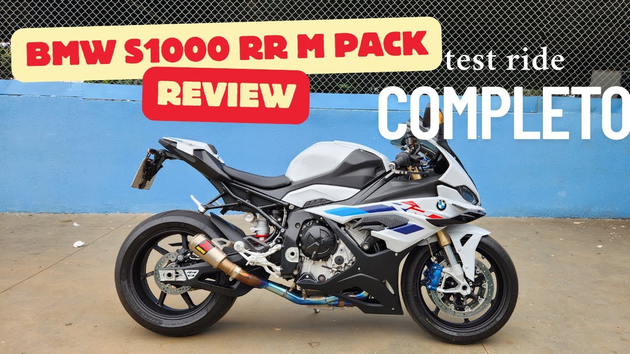 PLAYSUPRA- REVIEW BMW S1000RR M PACK 2024. TEST RIDE E MOTO EM DETALHES. PREMIUM, M PACK E M CARBON.