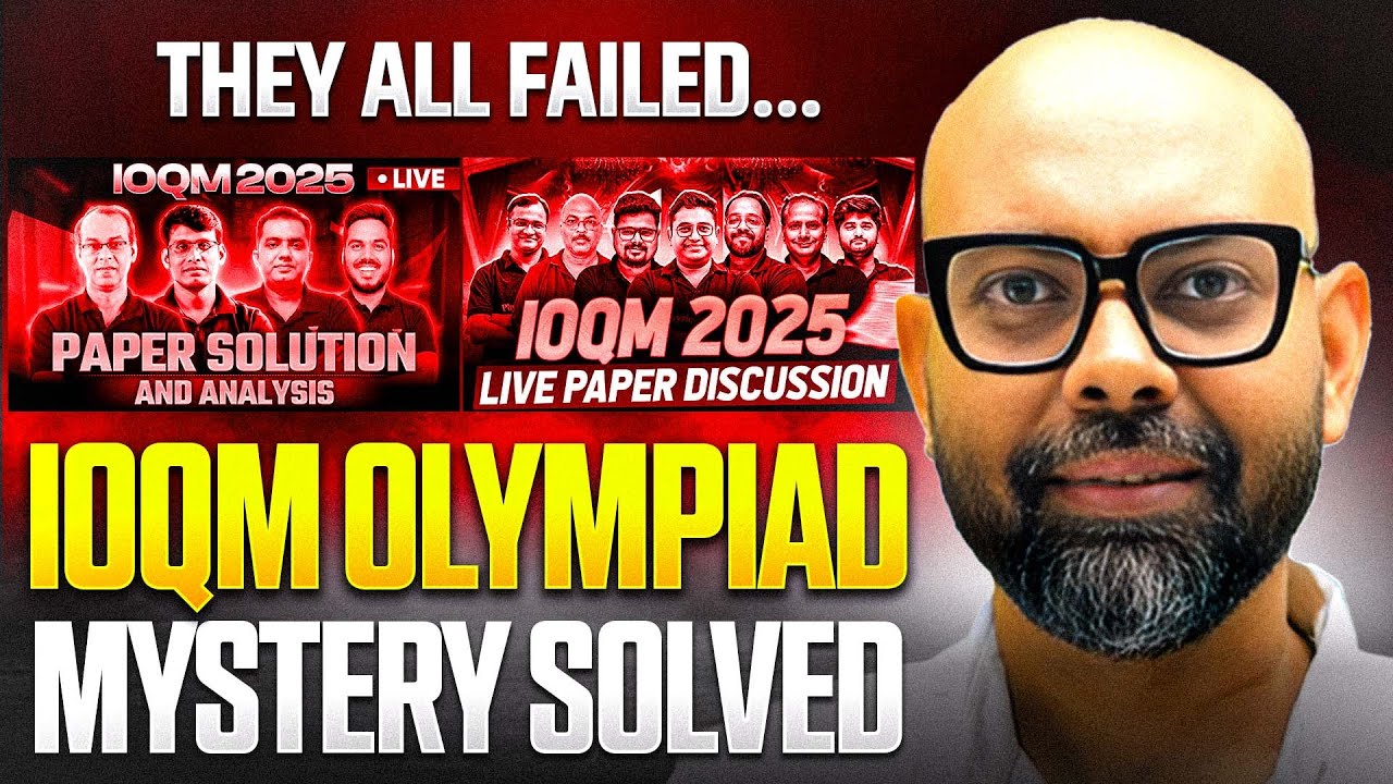 IOQM 2025: The Circle Problem Nobody Solved – My Unique Method! NMS sir