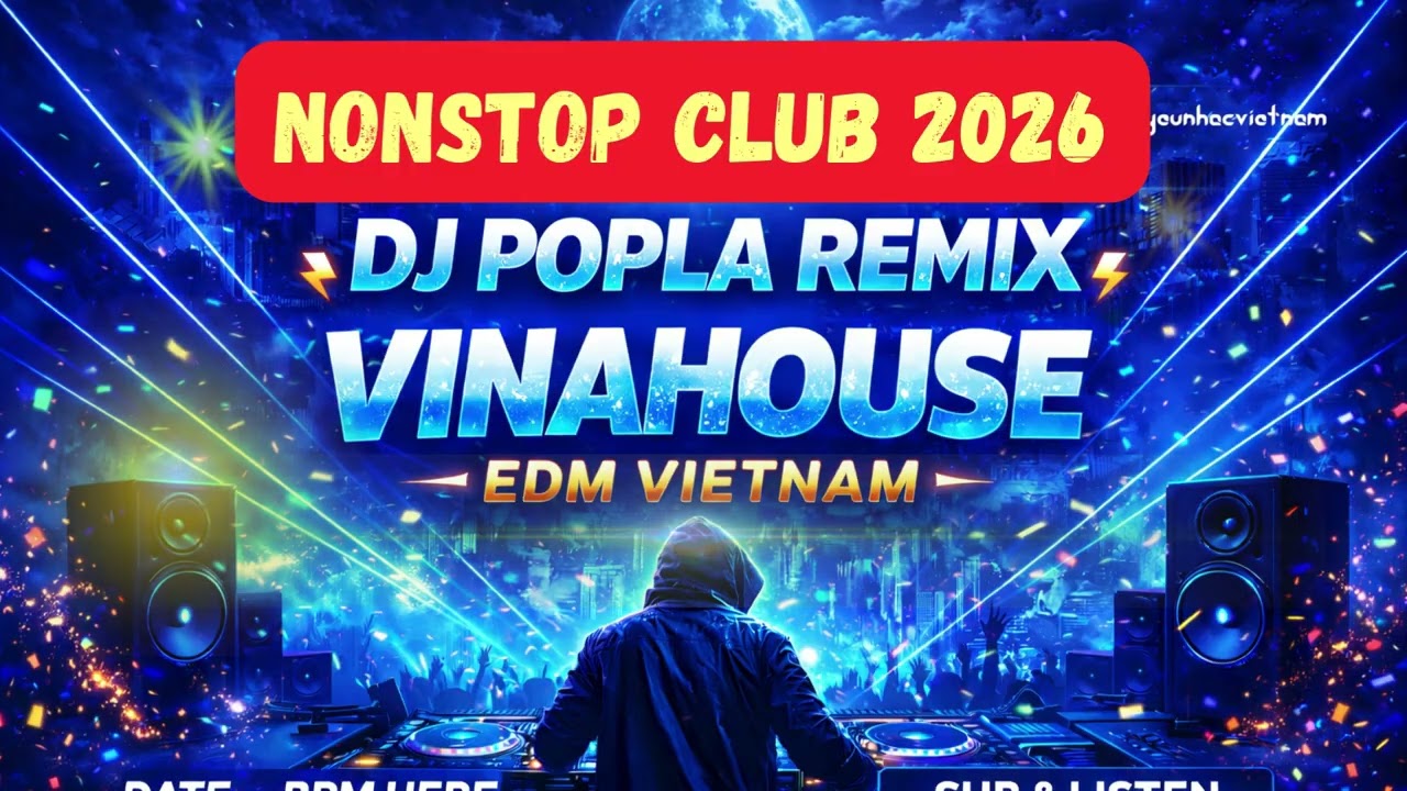 Nonstop 2026 🔥 Vinahouse Bass Cực Mạnh | Nhạc Sàn Bay Phòng Hay Nhất