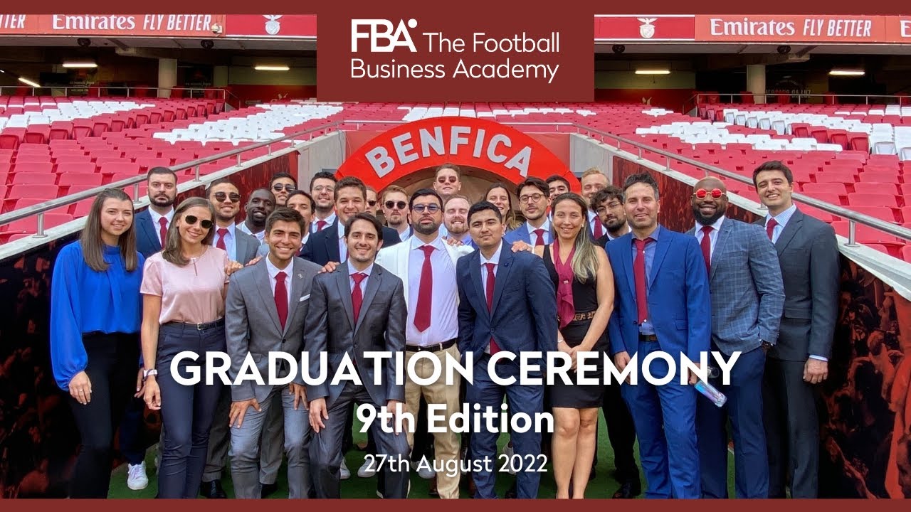 9th Edition Graduation Ceremony Summer 2022 -  The Football Business Academy