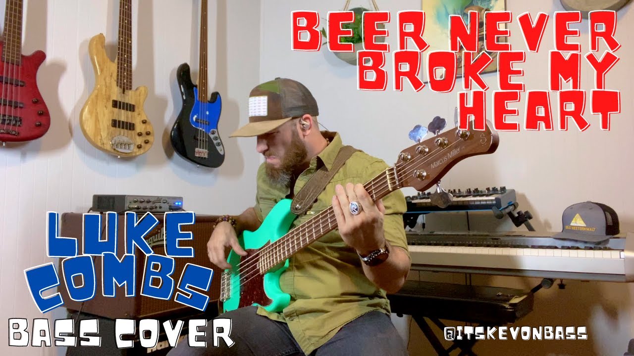 Luke Combs -BEER NEVER BROKE MY HEART (Bass Cover)