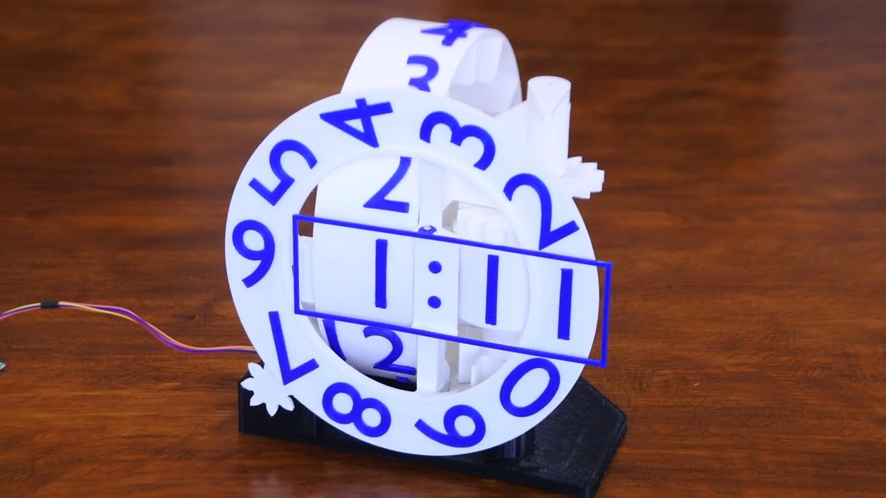 Triaxial Numechron Clock