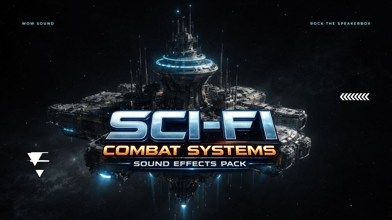 Sci Fi Combat Systems SFX Pack – Futuristic Weapons, UI & Combat Sounds for Games